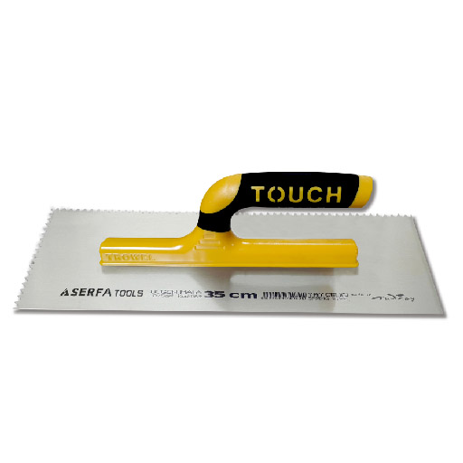 35 cm Açık Touch Üçgen Dişli Mala / Yay Çeliği